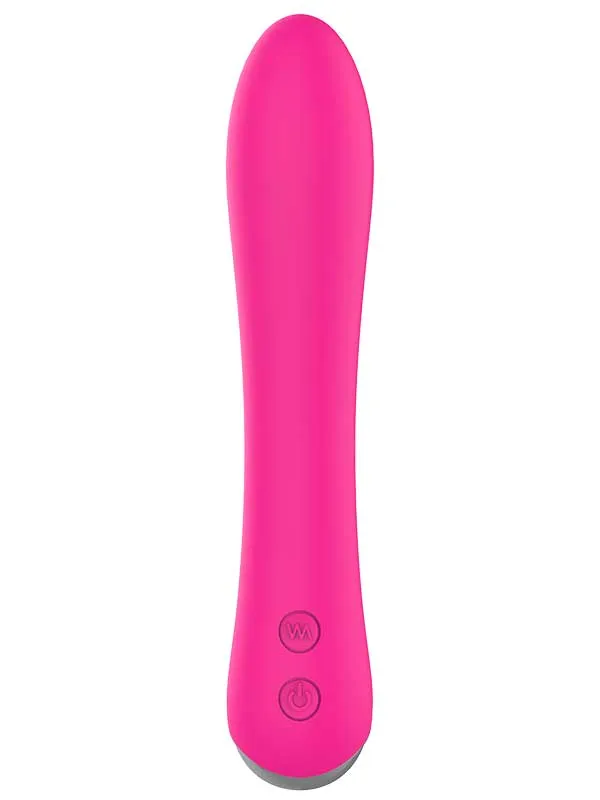 #9138 - Isıtmalı Şarjlı Güçlü Titreşimli Esnek Silikon Vibratör 17.5 cm
