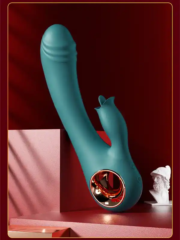 #8857 - Dil Sitimilasyonlu Isıtmalı Şarjlı Vibratör 19 cm