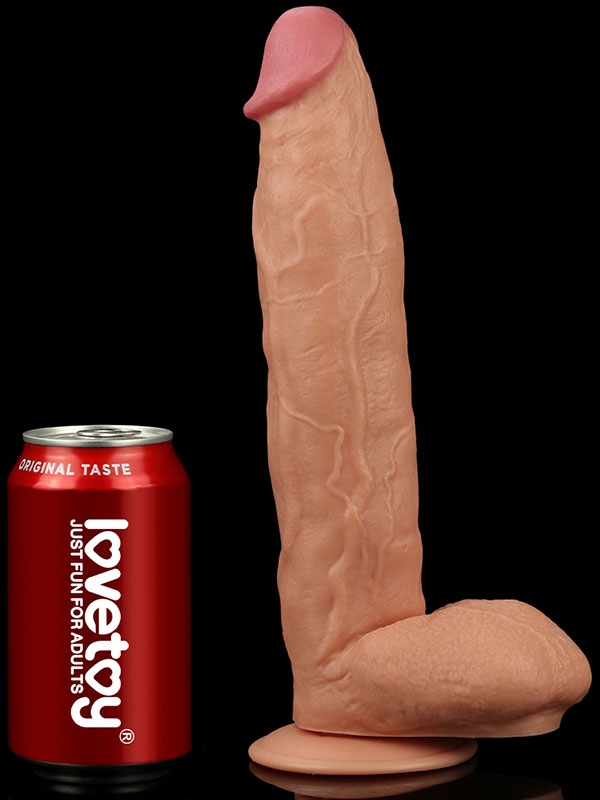 #9679 - LoveToy Büyük Boy Realistik Gerçekci Dildo 28 cm