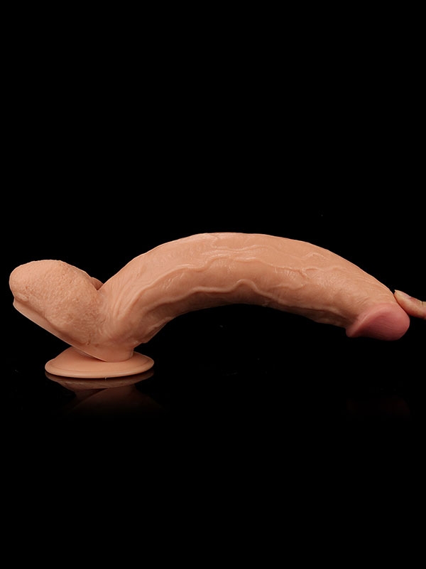 #9678 - LoveToy Büyük Boy Realistik Gerçekci Dildo 28 cm