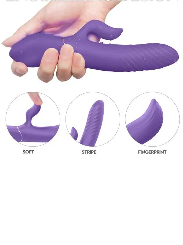 #9151 - İleri Geri Hareketli Isıtmalı Şarjlı G-Spot Vibratör 21 cm