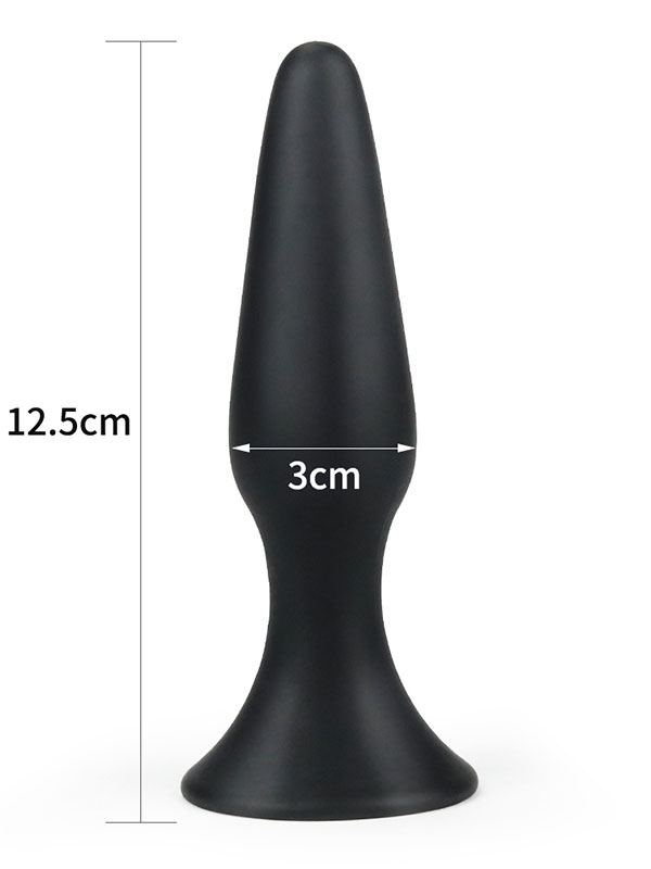 #9649 - LoveToy Silicone Anal Plug L 12.5 cm