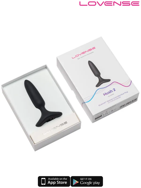 #9103 - Lovense HUSH 2 Anal Plug 1&quot; App Controlled