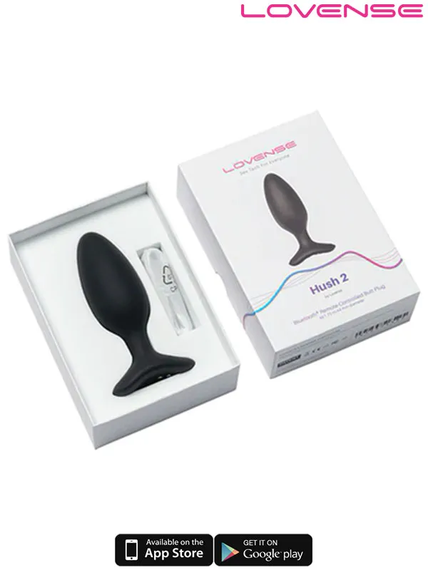 #9094 - Lovense HUSH 2 Anal Plug 1.75&quot; App Controlled