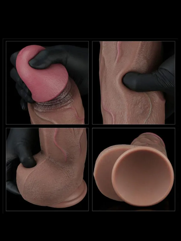 #9316 - 12&#039;&#039; Dual Layered Silicone Cock XXL 31 cm