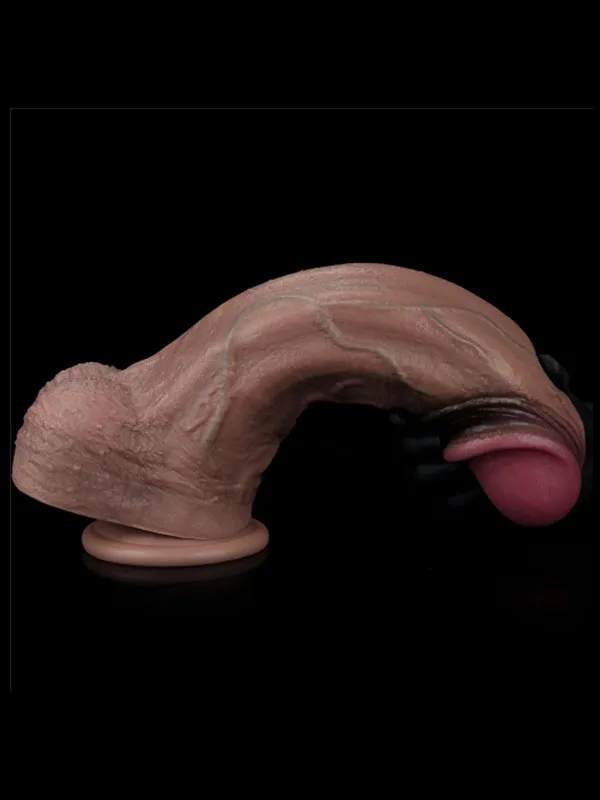 #9320 - 13&#039;&#039; Dual Layered Silicone Cock XXL 33 cm