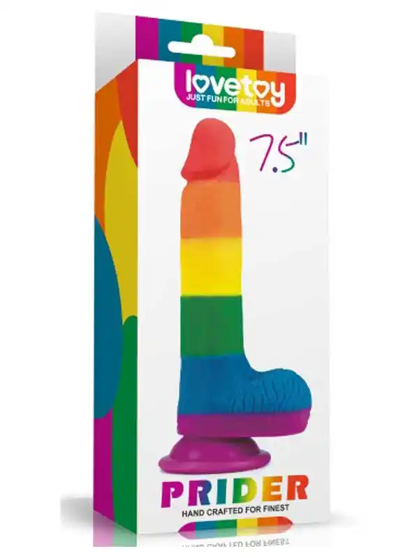 #8943 - 7.5&#039;&#039; Prider Dildo Realistik Penis 19.5 cm