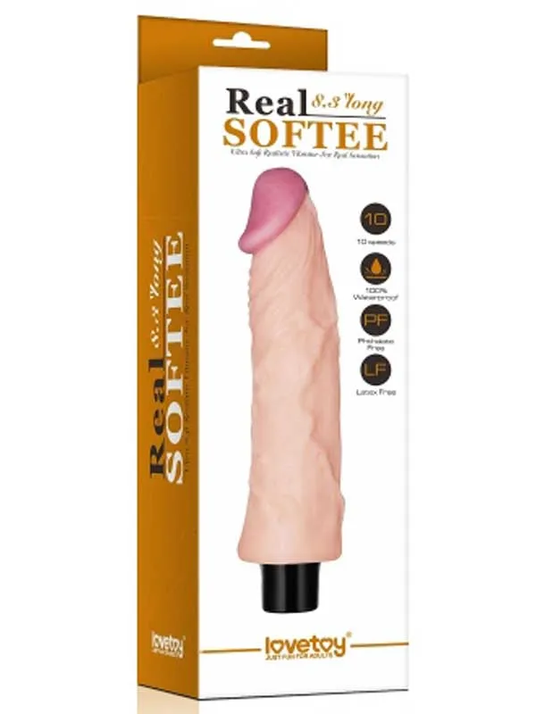 #9270 - 8&quot; Yumuşak ve Et Dokusunda Titreşimli Vibratör 20 cm