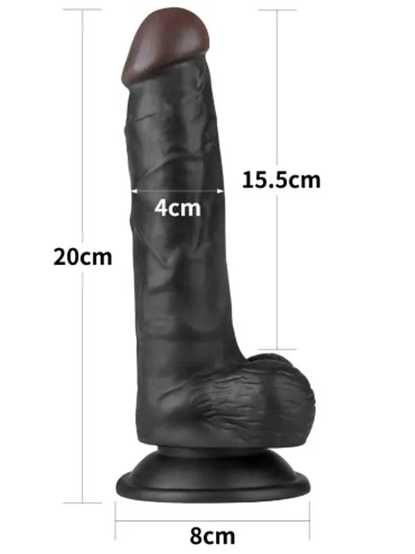 #9230 - Belden Bağlamalı İçi Dolu 20 cm Siyah