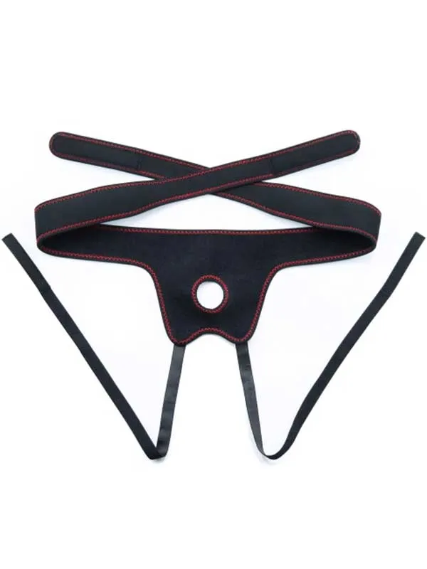#9229 - Belden Bağlamalı Titreşimli İçi Dolu 20 cm Siyah