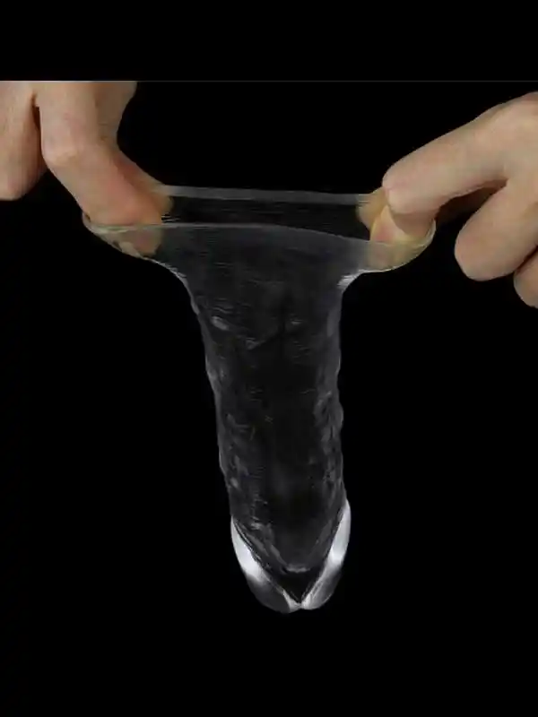 #8976 - Flawless Şeffaf Penis Kılıfı 2.5 cm Uzatmalı