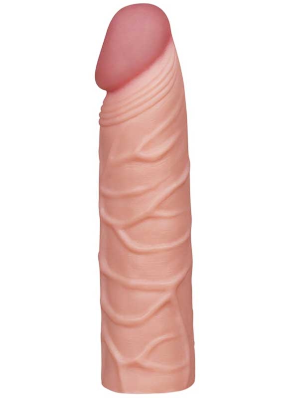 #9632 - LoveToy X Tender Gerçekçi Dokulu Penis Kılıfı 2.5 cm Uzatmalı