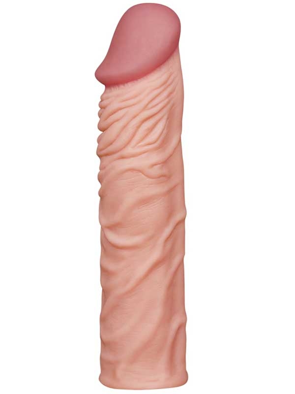 #9629 - LoveToy X Tender Gerçekçi Dokulu Penis Kılıfı 5 cm Uzatmalı