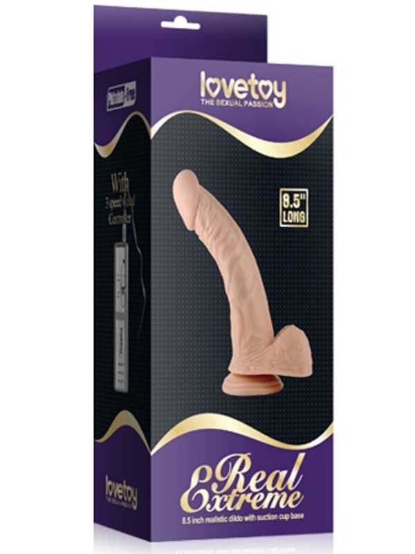 #9567 - LoveToy Titreşimli Penis 22 cm