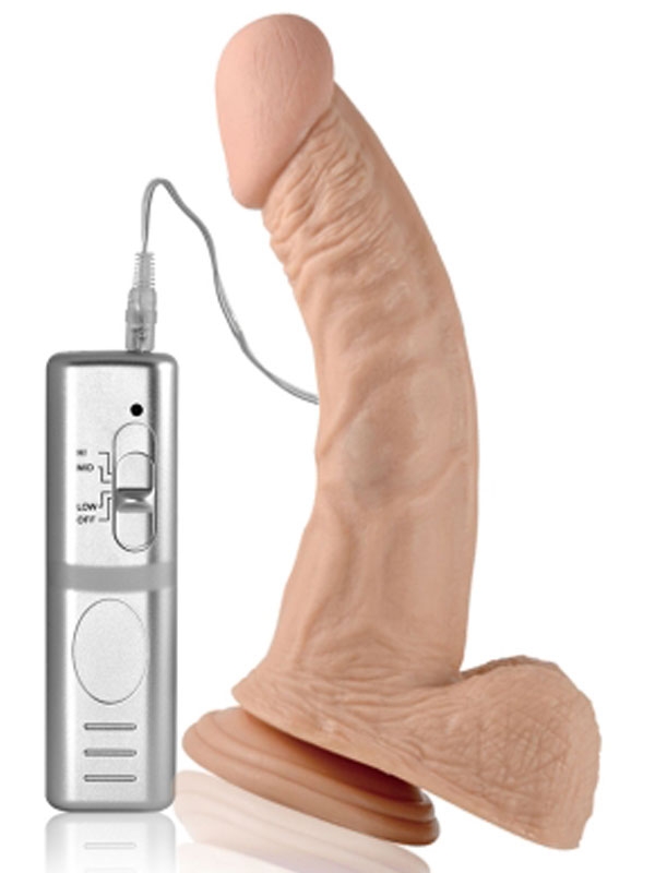 #9566 - LoveToy Titreşimli Penis 22 cm