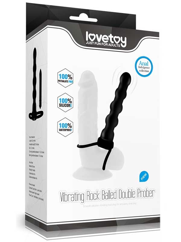 #9647 - LoveToy Titreşimli Halkalı Prober