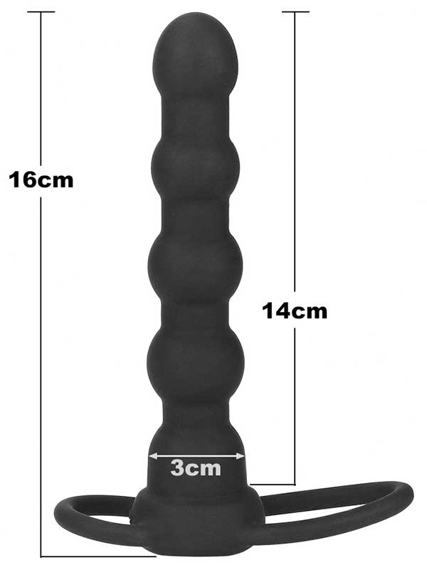 #9646 - LoveToy Titreşimli Halkalı Prober