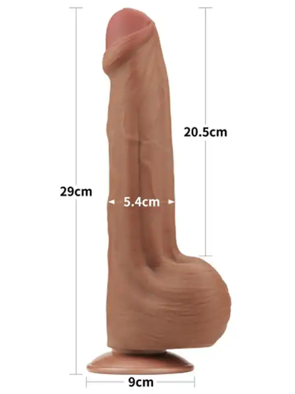 #8928 - Dual Layer Çift Katmanlı Dildo 29 cm Melez