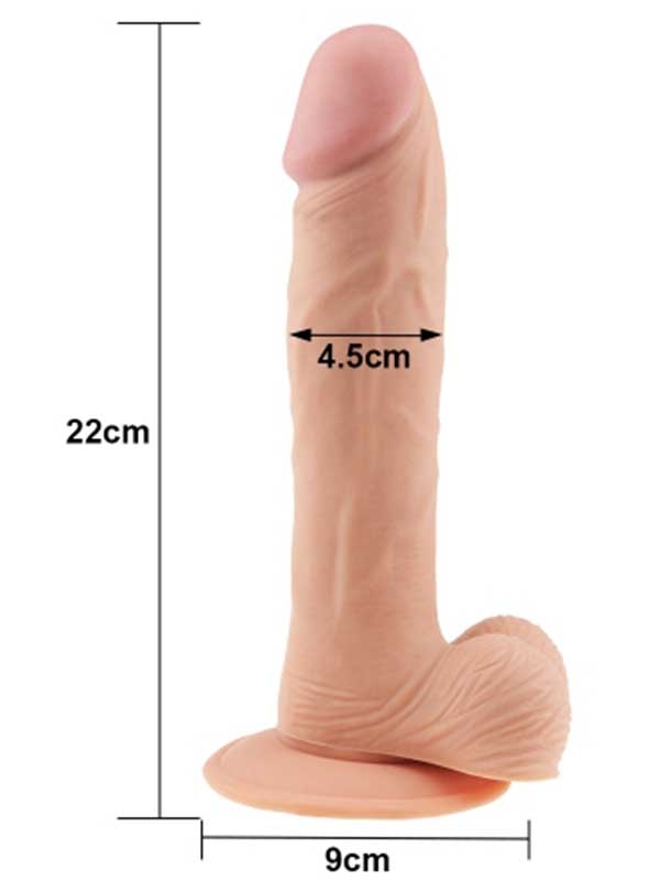 #9573 - LoveToy Realistik Penis 22 cm