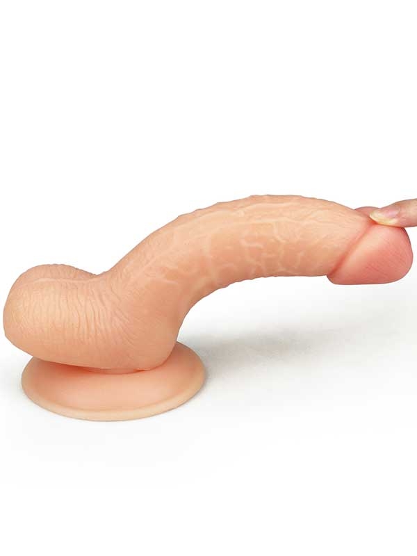 #9634 - LoveToy Ultra Yumuşak Realistik Penis 18 cm