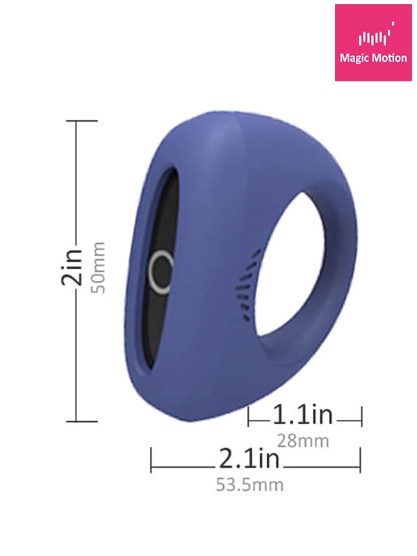 #9731 - DANTE II Telefon Kontrollü Penis Halkası