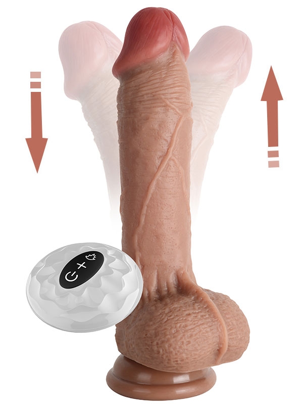 #9394 - NOXXX Isıtmalı Döner Başlı İleri Geri Hareketli Realistik Dildo