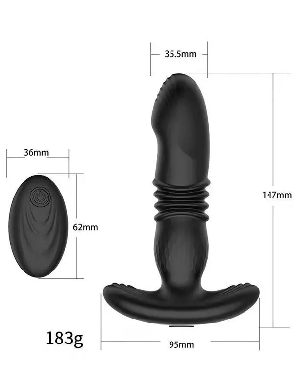 #8992 - NOXXX A-Heros Bliss Bud Uzaktan Kumandalı İleri Geri Hareketli Şarjlı Giyilebilir Anal Dildo