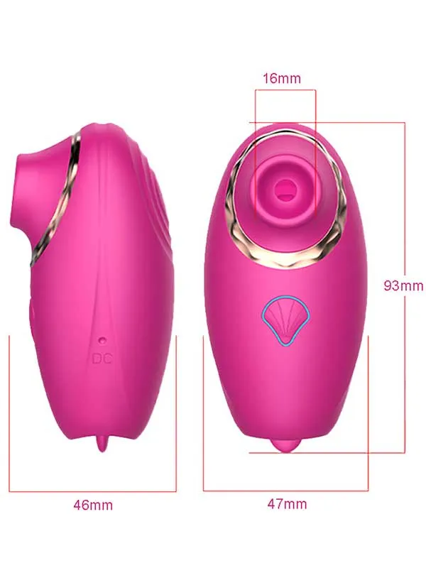 #9051 - NOXXX Dil Özellikli Vakumlu Şarjlı Titreşimli Orgazm Vibratörü