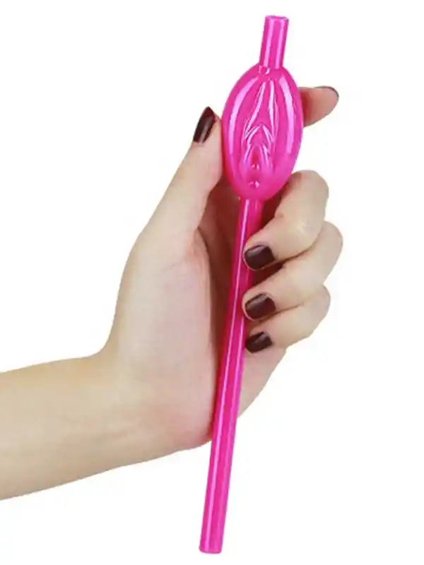 #8958 - Pussy Straws Vajina Pipet 9 Adet