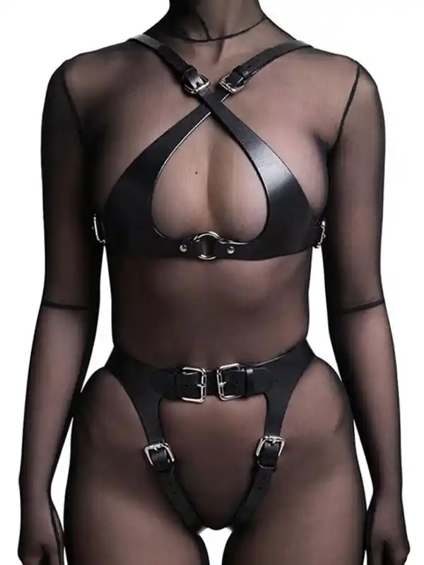#8303 - Özel Bölgesi Açık Harness Set