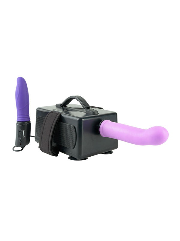 #10099 - Seks Makinesi 2 Dildo ve 1 Vibratör