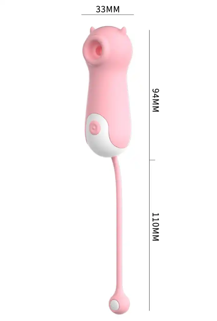 #8828 - Şarjlı Vakumlu 10 Emiş Modlu Vibratör