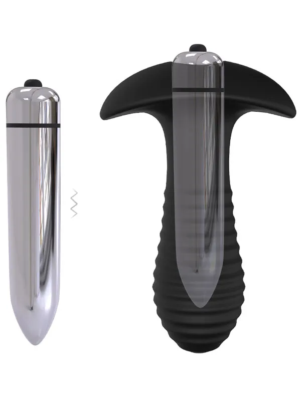 #9256 - Giyilebilir Titreşimli Spiral Butt Plug