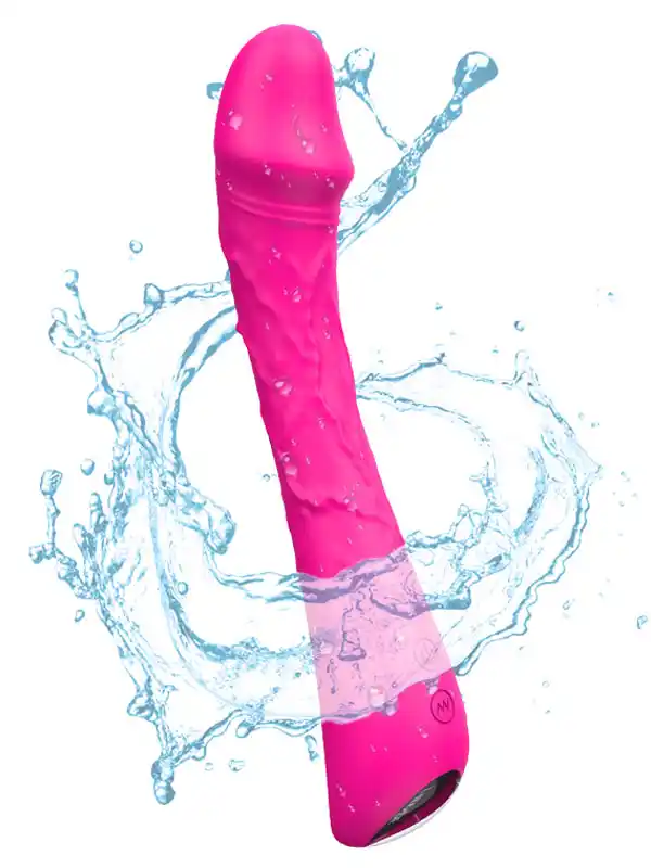 #8476 - Güçlü Esnek Şarjlı Vibratör 21 cm