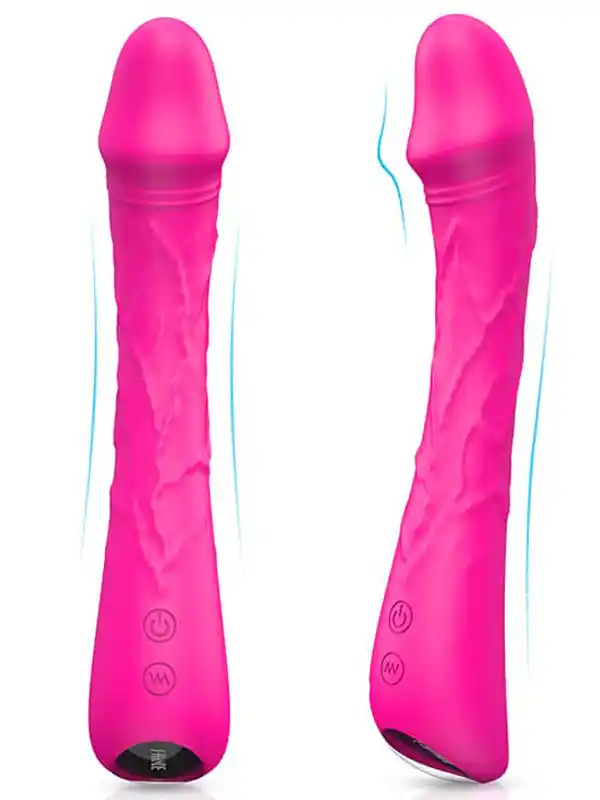 #8473 - Güçlü Esnek Şarjlı Vibratör 21 cm