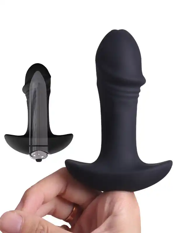 #8916 - Giyilebilir Titreşimli Penis Butt Plug
