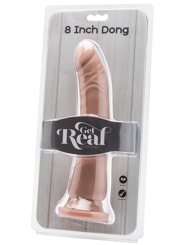 #9877 - Damarlı Realistik Dong 20 cm