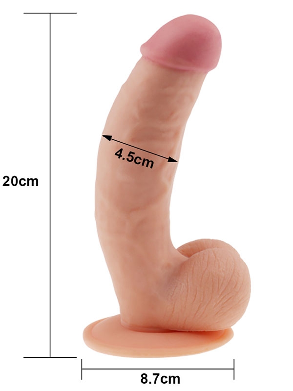 #9772 - LoveToy Gerçekçi Realistik Dildo