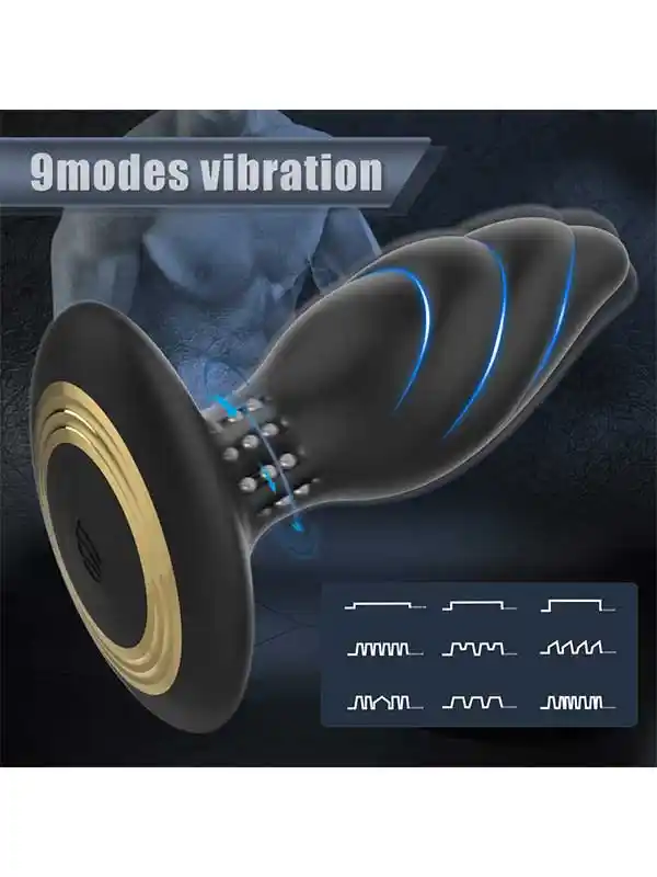 #8879 - Şarjlı Uzaktan Kumandalı Rotating Anal Vibratör