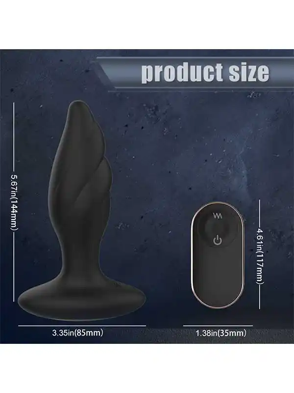 #8880 - Şarjlı Uzaktan Kumandalı Rotating Anal Vibratör