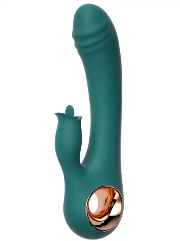 #LLB2231 - Dil Sitimilasyonlu Isıtmalı Şarjlı Vibratör 19 cm