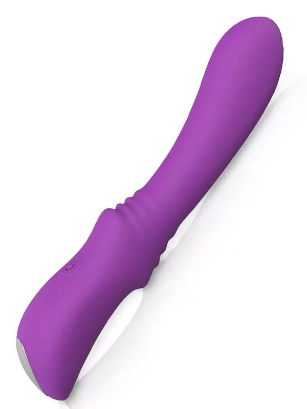 #S035 - Esnek Ultra Güçlü Şarjlı Vibratör 18 cm