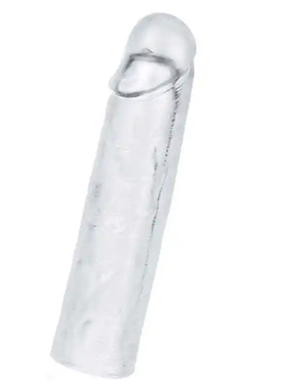 #LV314013 - Flawless Şeffaf Penis Kılıfı 2.5 cm Uzatmalı