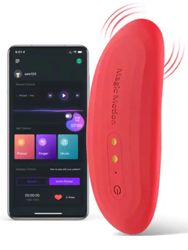 #MMNYX - NYX Telefon Kontrollü Çiftler İçin Giyilebilir Vibratör