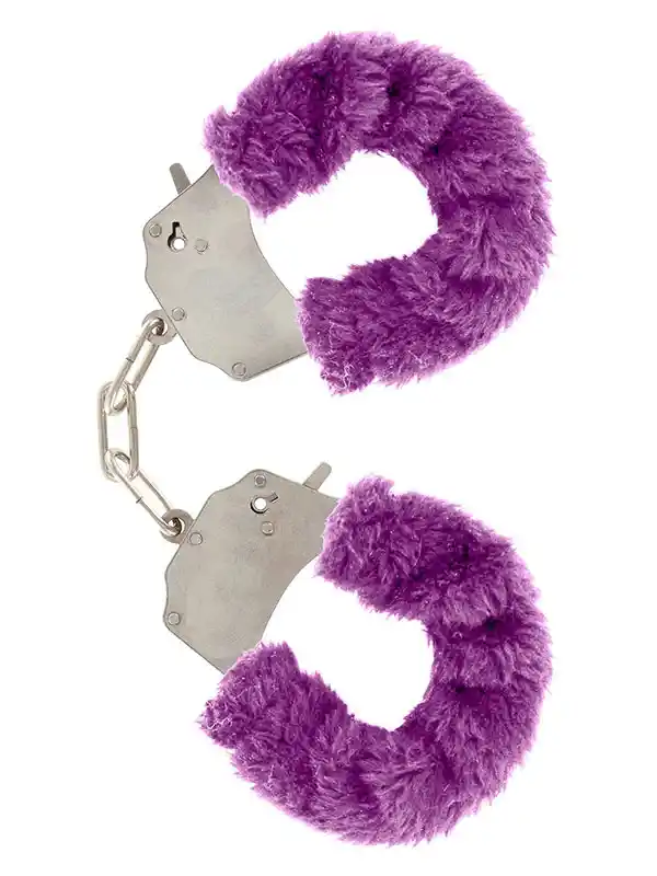 #704601 - NOXXX Metal Kelepçe Mor Peluşlu