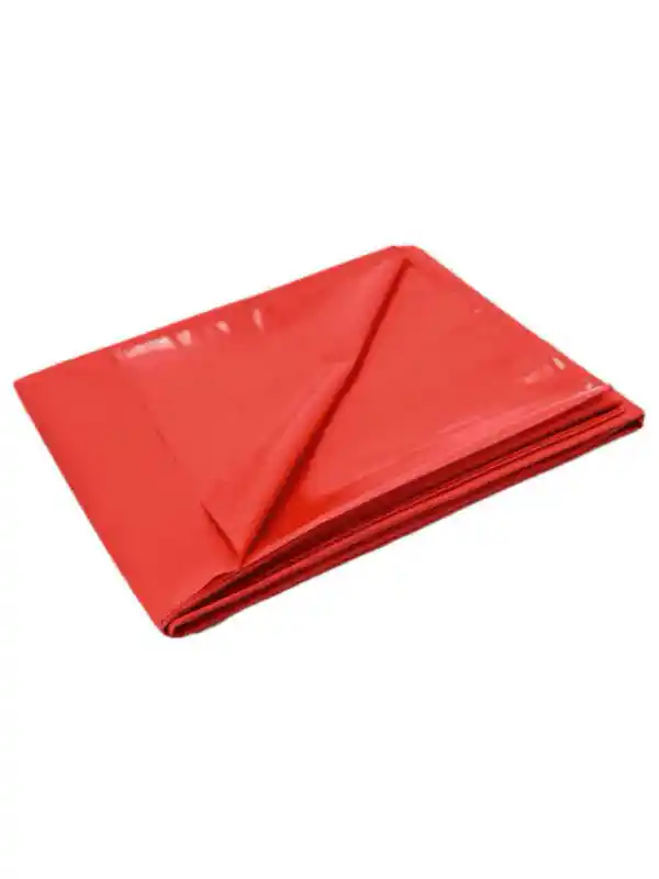 #904101 - NOXXX Kırmızı PVC Yatak Örtüsü 220 x 200 cm