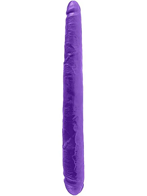 #SC21331P - Double Dillio 16&quot; Çift Başlı Dildo 43 cm Mor