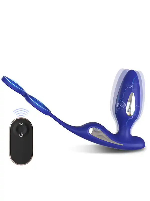 #S426-2 - Penis Halkalı Prostat ve Elektro Şok Özellikli Anal Vibratör