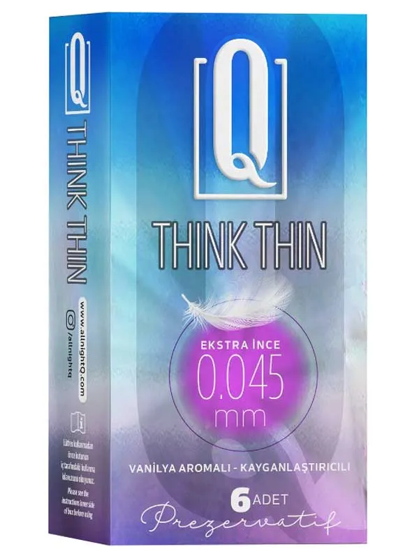 #LQ1505 - Extra İnce 0.045 mm Prezervatif 6&#039;lı Paket