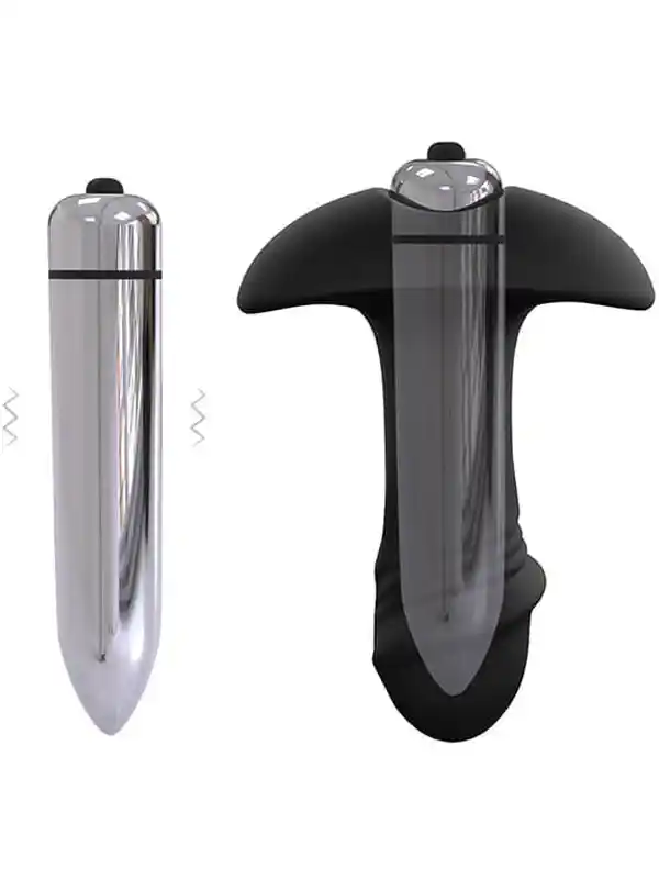 #S012 - Giyilebilir Titreşimli Penis Butt Plug